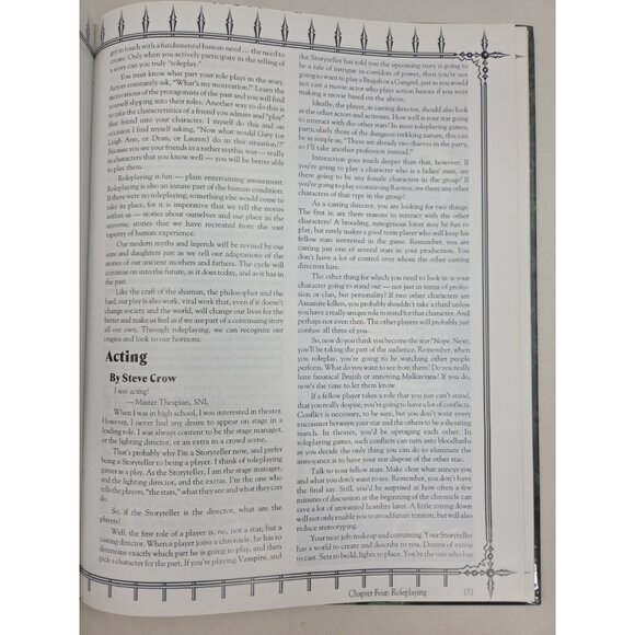 The Vampire Players Guide VAMPIRE The Masquerade WW2206 1993 HardCover Very Good - Picture 10 of 13